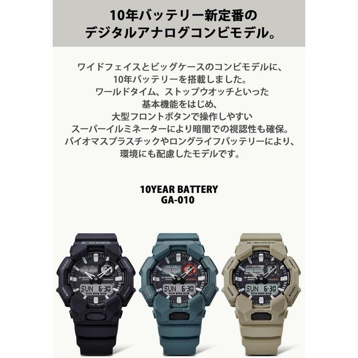 [Casio] G-Shock GA-010-1AJF Men's Watch, Black