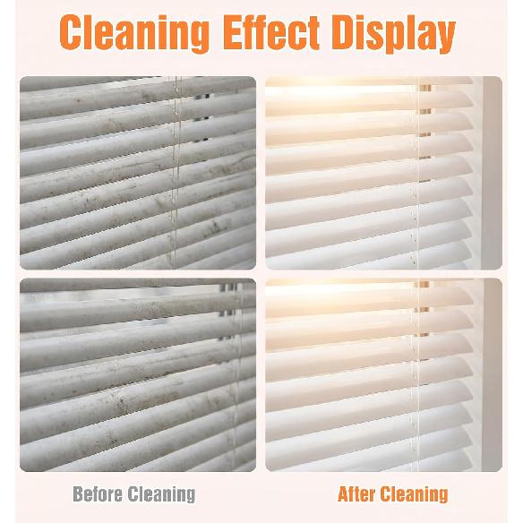 Blind Duster for Wood Blinds, 7-Finger Blind Cleaner Duster Tool | Handheld Blinds Cleaner for Window Shutters, Air Conditioner, Car, Fan