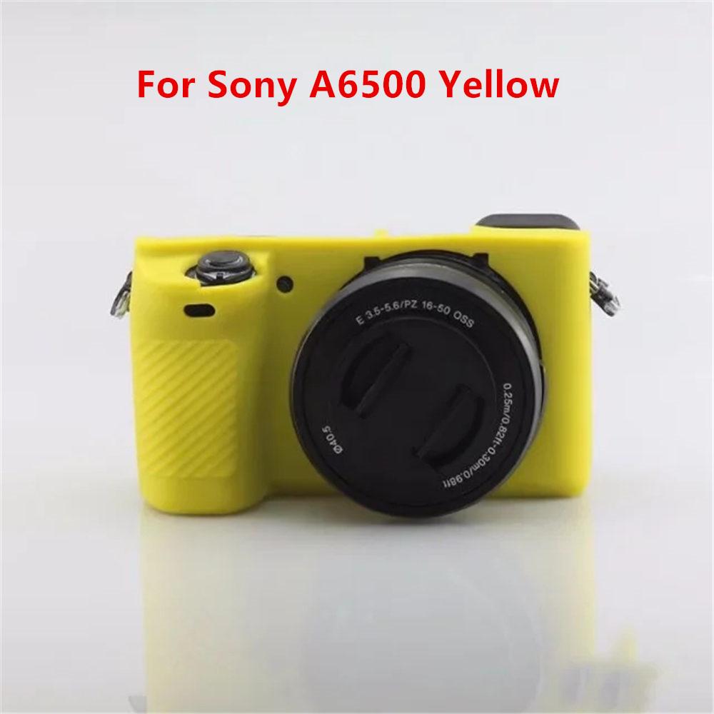 Weiche Silikon-Schutzhülle für Kameragehäuse für Sony Alpha A6700 A6500 A6400 A6300 A6100 A6000 Gummiabdeckung Skin