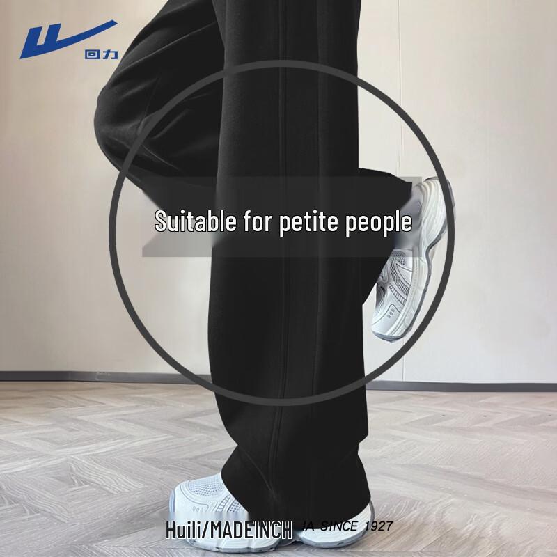 Huili Women s Winter Warm Straight-Leg Casual Pants