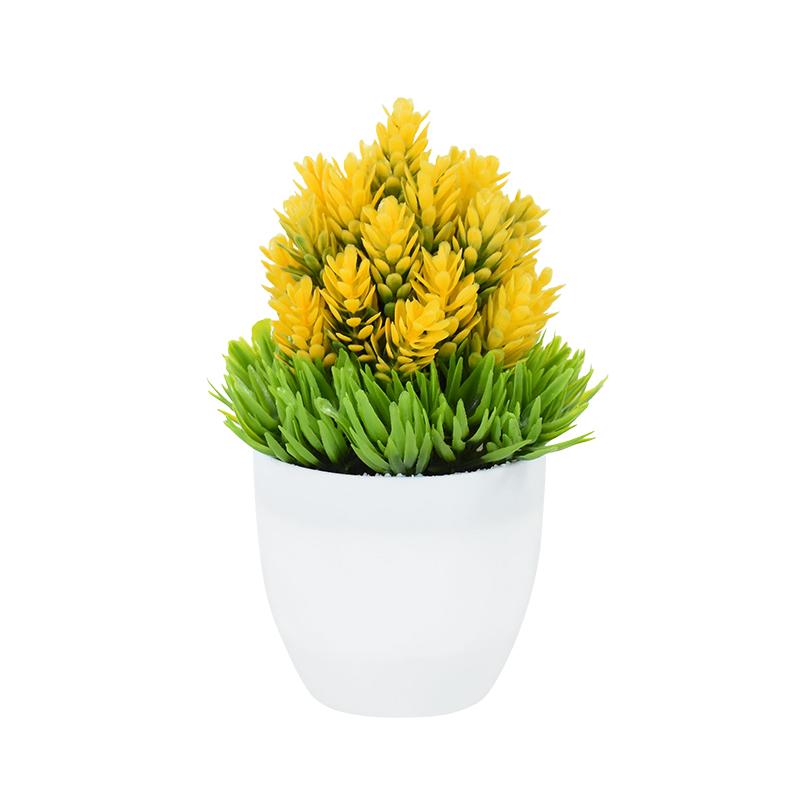 Artificial Plants Bonsai Small Simulated Tree Pot Grass For Home Garden Office Table Room Decoration Ornaments
