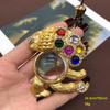 Spille Medievali Colorate Jelly Belly in Vetro per Completi e Giacche