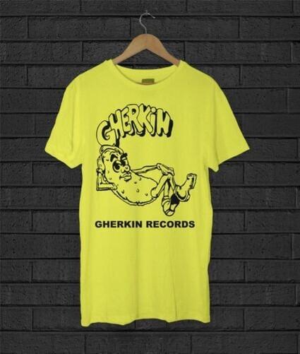 Gherkin Records T-Shirt - Chicago House Mr Fingers Armando Mike Dearborn S