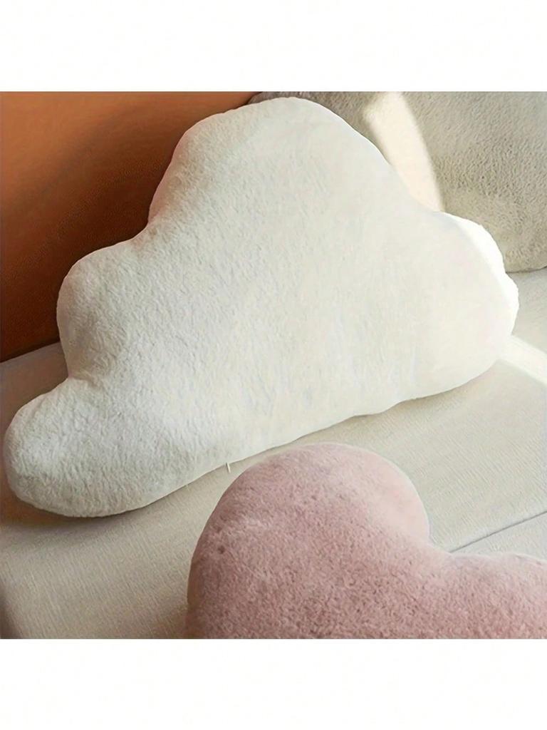 1pc Decor Cushion Cloud Shaped Hug Pillow For Sofa Bay Window Decoration