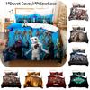 Fortnite 3-piece Digital Print Bedding Set Colorful Design High-quality Fabric