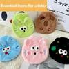 High Quality 400ML Plush Hot Water Bag Cartoon Cat/Capybara Design Explosion-proof Hand Warmer Reusable Portable Belly Warmer