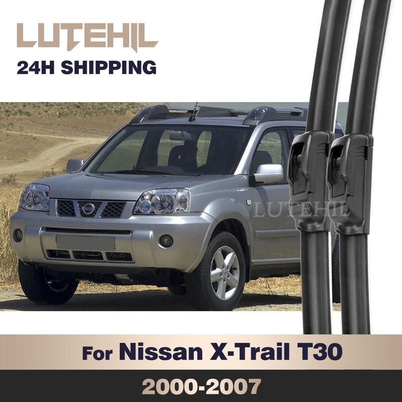 Для Nissan X-Trail T30 2000-2007 2001 2002 2003 2004 2005 2006 Дворники Передние Стеклоочистители Лобовое Стекло Окно 24 +16 Nissan X-Trail T30