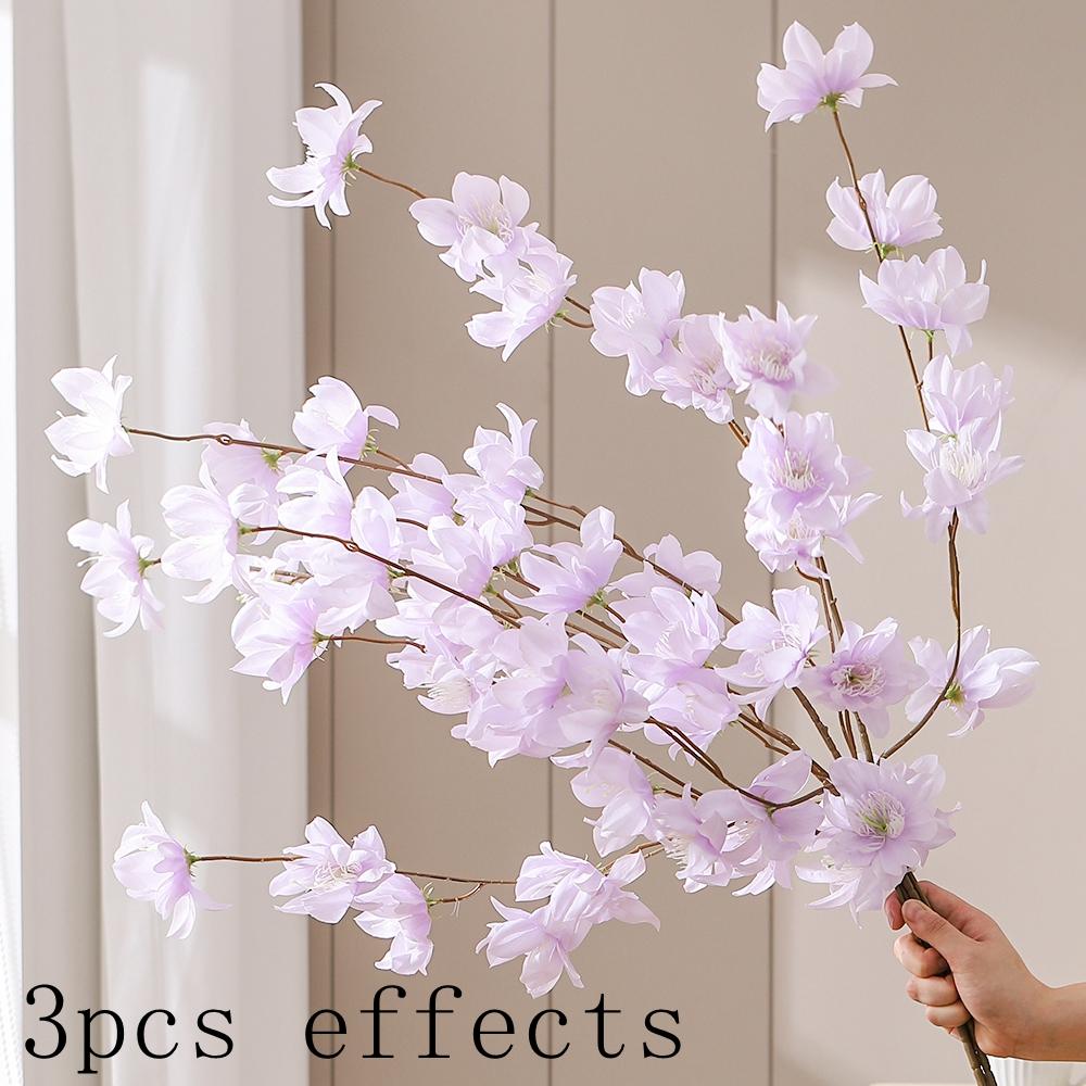 1Pcs Artificial Flowers Bouquet 110CM Long Fake Flower For Home Decor Party Supplies Garden Wedding Decoration Vase Accessories