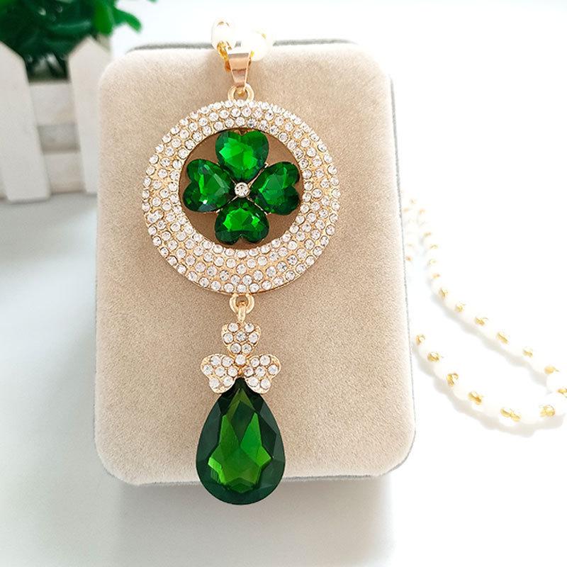 Korean Version of Internet Celebrity Sweater Chain Necklace Fashion Versatile High Sense Women's Long Pendant Accessories Pendant