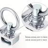 Latest-Single Stud Fittings RV 19.7 Inch L Track Rail Kit(1 Set) For Enclosed Trailer Trucks Vans