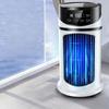 Portable desktop fan, USB charging, mini spray, electric air cooling fan, home use, silent, multi-functional air conditioner