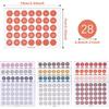 Planner Stickers 12 Date Dot Index Number  journaling Stickers for to Do Lists Planner Accessories(420 Pieces)