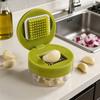 1pc Multifunctional Stainless Steel Garlic Press - Easy Manual Garlic Mincer, Slicer, Grater, Kitchen Tool, Kitchen Gadget for Restaurant Food Truck