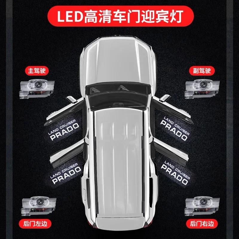 Npsh4 For 2024 2025 Toyota Land Cruiser 250 Prado Lc250 First Edition 1958 Door Welcome Lamp Modification Interior Upgrade Accessories