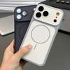 Compatible iPhone 17 Pro Max Case, Premium Color-Block Skin-Fitting Magnetic Apple 16 Drop-Proof Protective Cover 15.