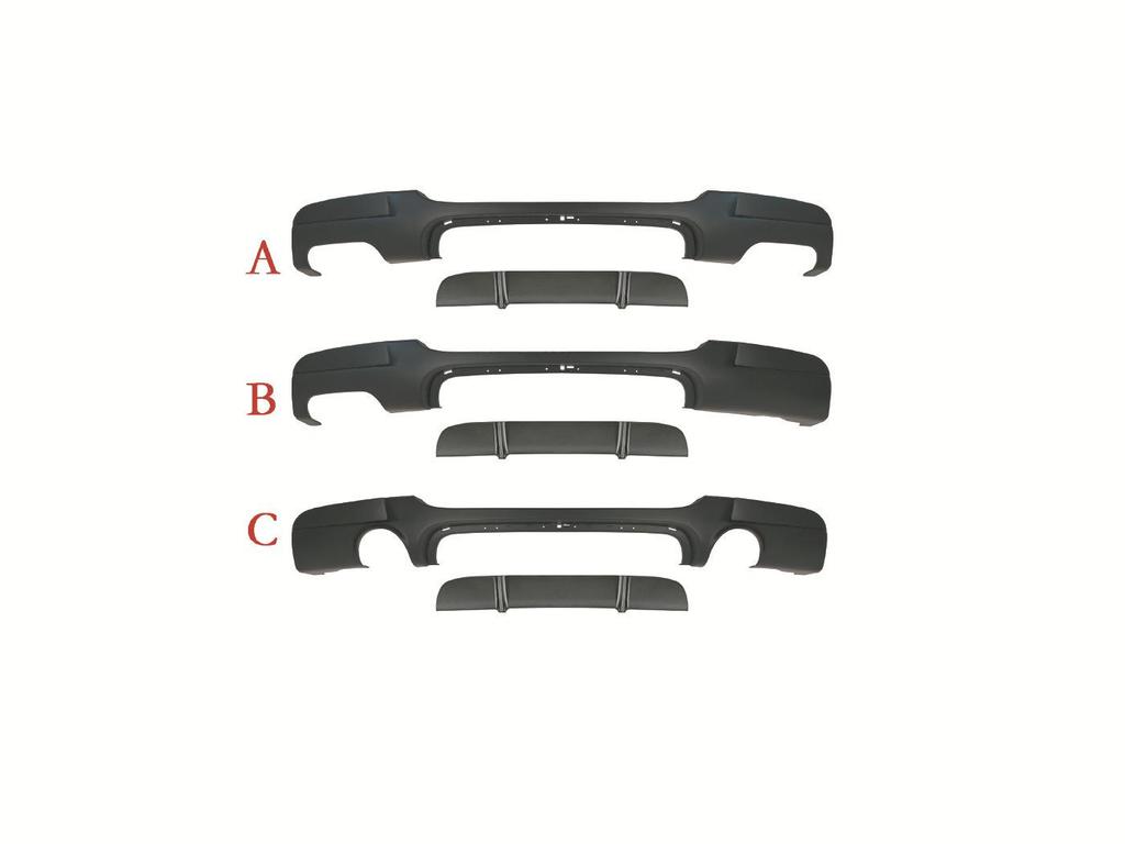 BMW 3 Series E90 2005-2012 MT Sport Front/Rear Bumpers, Grille, Side Skirts, Fog Lights