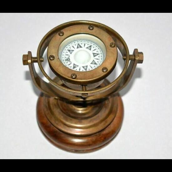 

Антикварный морской компас с карданным подвесом, винтажный корабельный компас с карданным подвесом, инструмент для пешего туризма, походов, путешествий и кемпинга