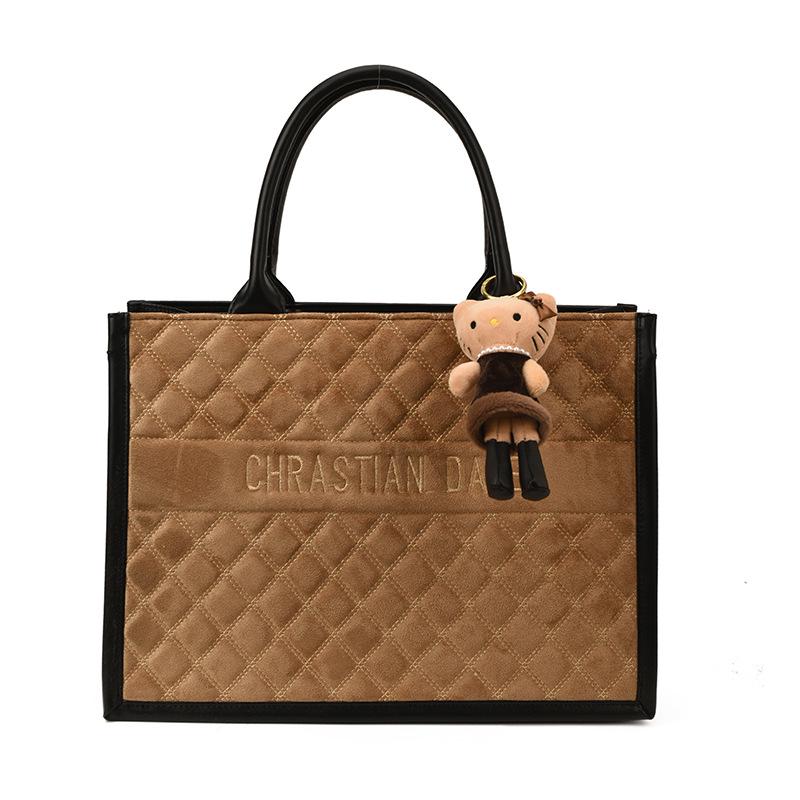 Women's Large Capacity Fashionable Handbag - 2025 Autumn Trend, Versatile High-End Shoulder Bag