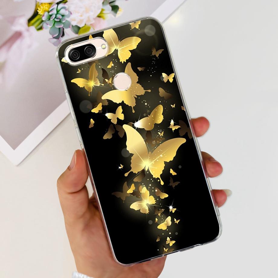For ASUS ZenFone Max Plus M1 ZB570TL Case X018D Soft TPU Clear Silicone Fundas Protective Cover For Asus ZB570TL Phone Case Capa