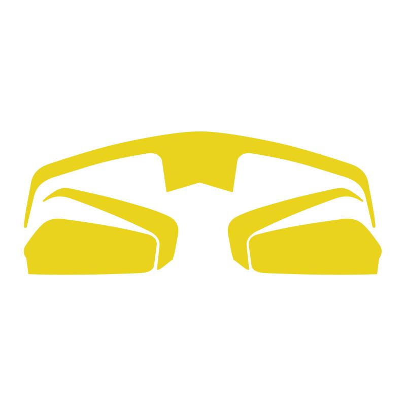 For VOGE DS525X 525X Motorcycle Lamp Accessories Transparent Protective Film Bike Headlight And Taillight Refit Stickers Decals