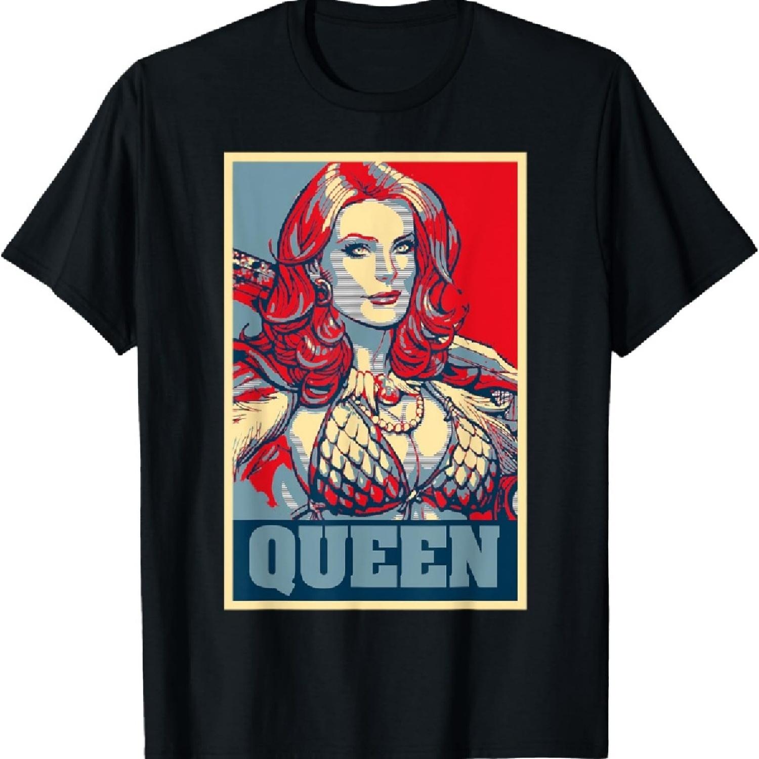 

Футболка Frank Cho Propaganda Icon Redhead Queens Crusade XXXXXL чёрный