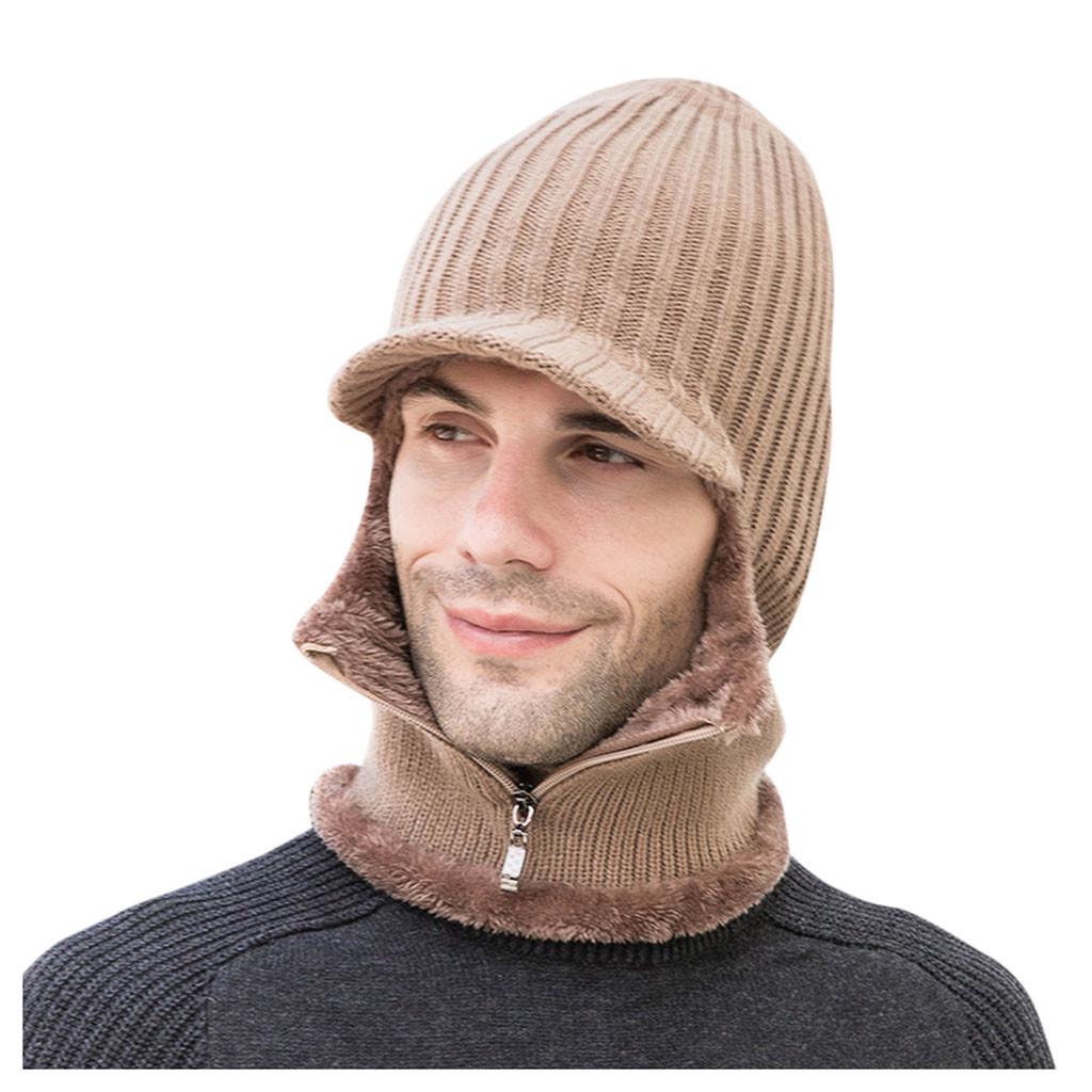 Men Women Winter Trendy Warm Oversized Chunky Baggy Stretchy Slouchy Skully Hat