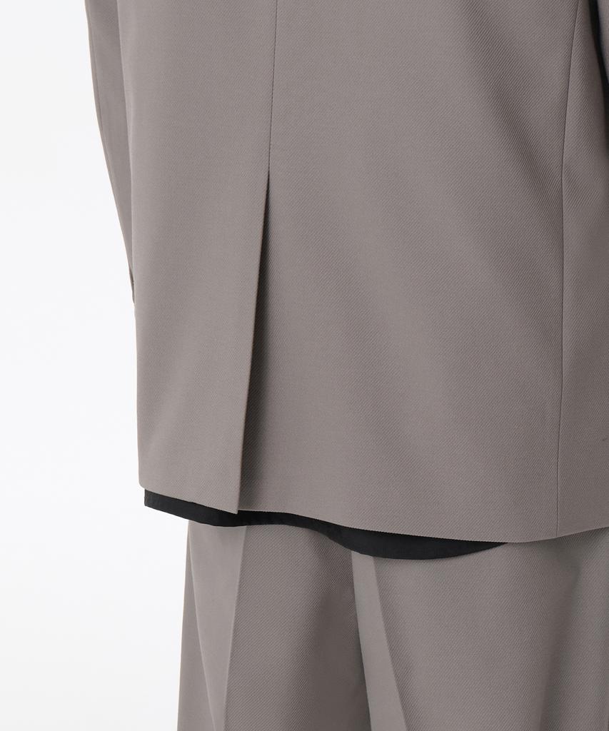 Musinsa Standard Whipcord Relaxed Blazer [Grayish Beige]