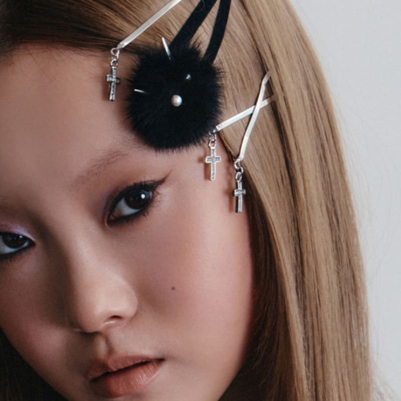 Eireve PETITE CROSS HAIRCLIP SET (3PCS)