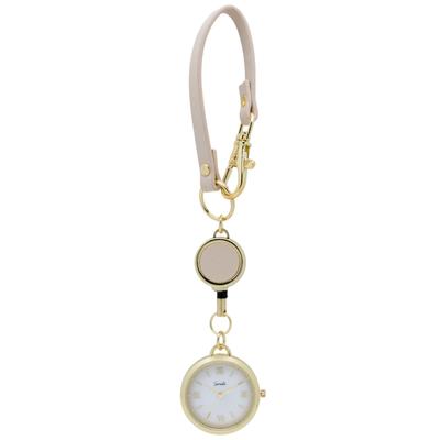 Pocket Watch Analog Solar Charging Function SO Saure White [Fieldwork] Women's ASS178-1