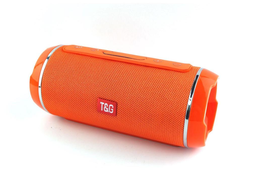 Portable Bluetooth Speaker TG116 with High-Quality Sound, Outdoor Card-Playing, and FM Radio.