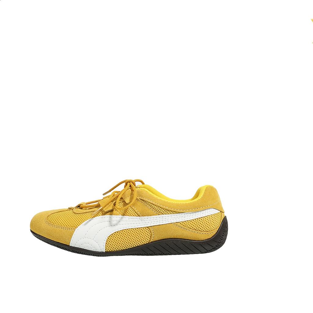 Soft leather German training shoes for women's autumn new breathable mesh casual retro Forrest Gump shoes low-top wear-resistant board shoes for women