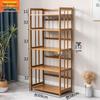 5-Tier Bamboo Kitchen Storage Shelf