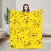 Bulbasaur Bloom Manga Blanket Quality Warm  Bedding Throws Winter Students Couch Chair Sofa Bed Fashion Bedspread