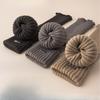 White Knitted Socks for Women in Autumn and Winter, Looking Petite. Mid-calf Leg Covers with Snow Boots, Bokenes and Long Stockings