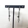 Y2K personalized and creative stainless steel star earrings, suitable for daily wear and holiday gifts