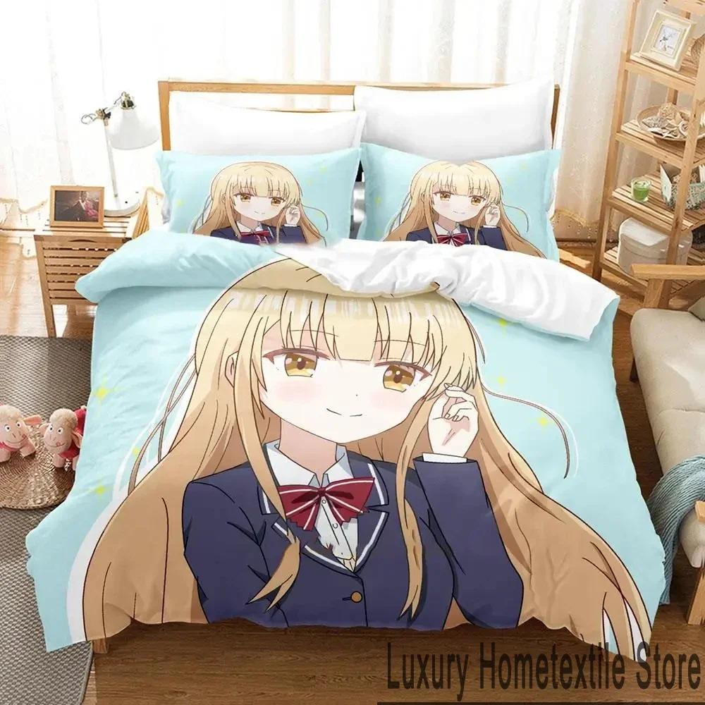 

The Angel Next Door Spoils Me Rotten Anime Bedding Set Duvet Cover Bed Set Quilt Cover Pillowcase Comforter king Queen Size Tool 70x133cm 2pcs