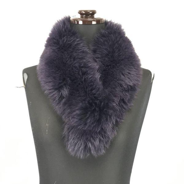 

SAGA FOX Real Fox Fur Stole/Scarf/68×7/Purple/(USED)