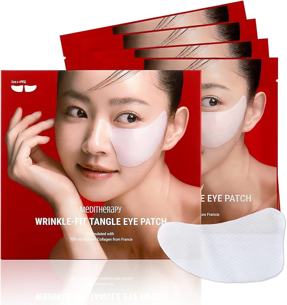 

Meditherapy - Wrinkle-Fit Tangle Eye Patch 4ea / Anti-Aging, Nourishing, Moisturizing, Korean Cosmetics, Kbeauty