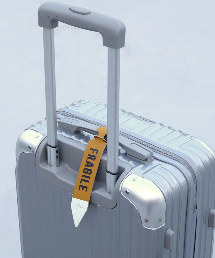 Fenice Lettering Name Tag Travel Luggage Tag 2 Colors