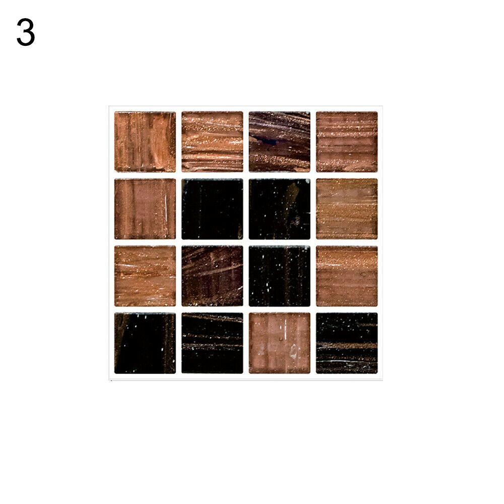 Küche Mode Mosaik Selbstklebende Abnehmbare Fliesen Aufkleber Tapete Wand Aufkleber DIY Home Decor