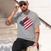 Ameran Football Us Flag 4th Of July Patriot Grh Unisex Tshirt Summer Shortsved Breathable Sweatwking Versatile 2026 New Model Sh