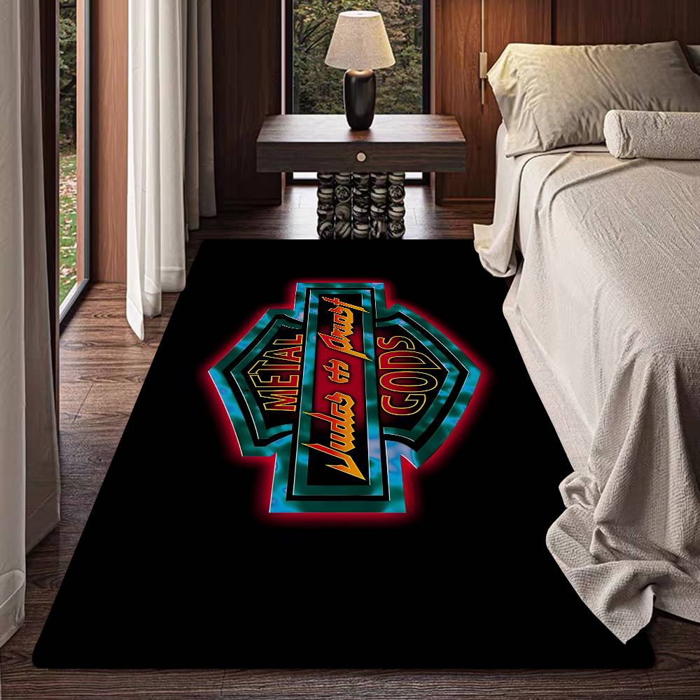 J-Judas P-Priest ROCK BAND Floor Mat Rectangle Anti-slip Home Soft Badmat Front Door Indoor Outdoor Mat Hotel Decor Mat