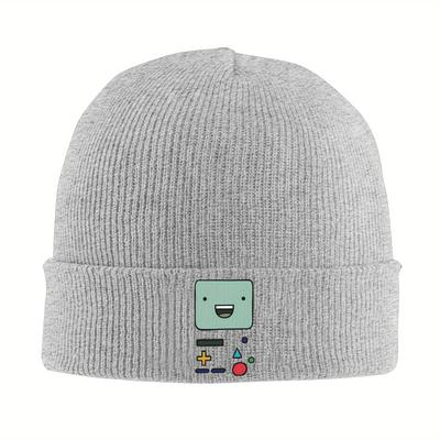 BMO Dobrodružství Času Pletená Čepice Čepice Podzimní Zimní Čepice Teplá Unisex Ležérní Kreslené Anime Čepice pro Muže Ženy Dárek