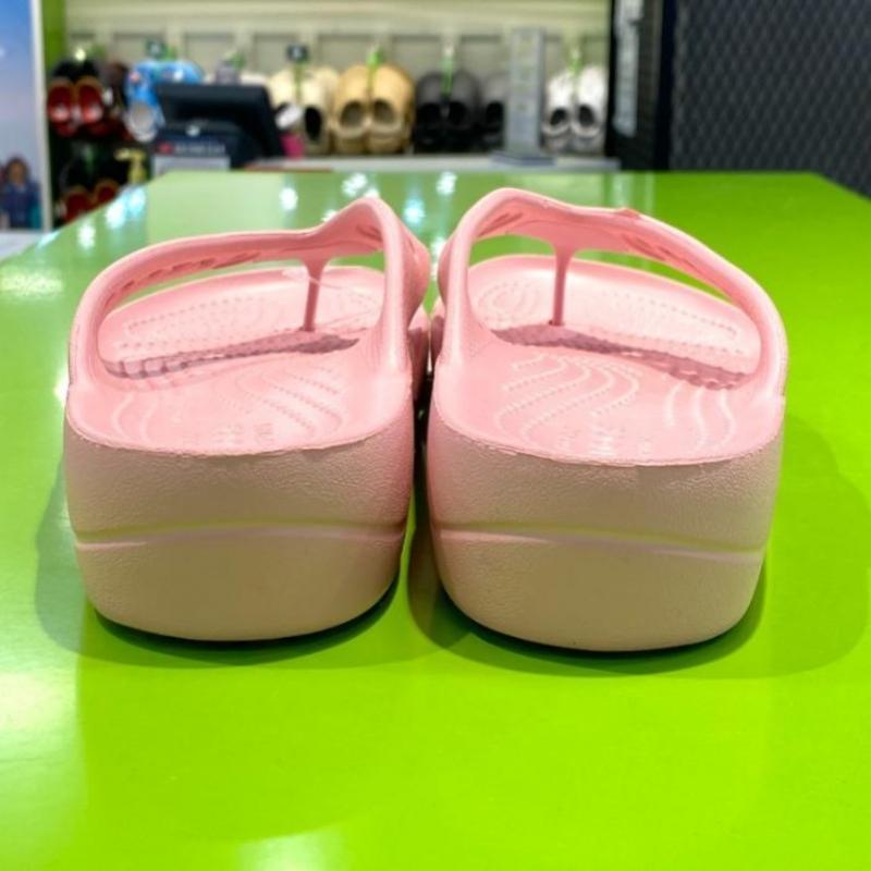 Crocs Bayah Platform Flip Petal Pink Sandal Hc02