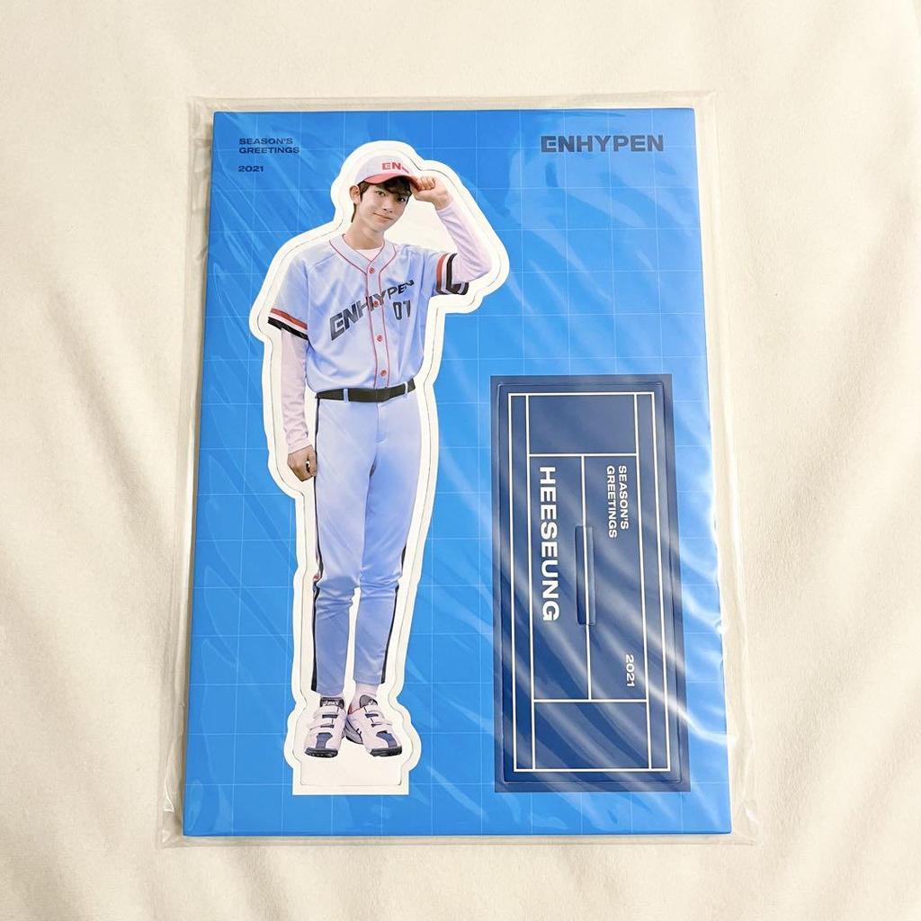 [USED] ENHYPEN Heesung Photo Stand Seagreen 2021 HEESEUNG