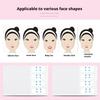 40pcs Invisible V Face Lift Tapes Wrinkle Removal Sticker Face Forehead Neck Sticker Pad Anti Aging Patch Facial Slimming Mask