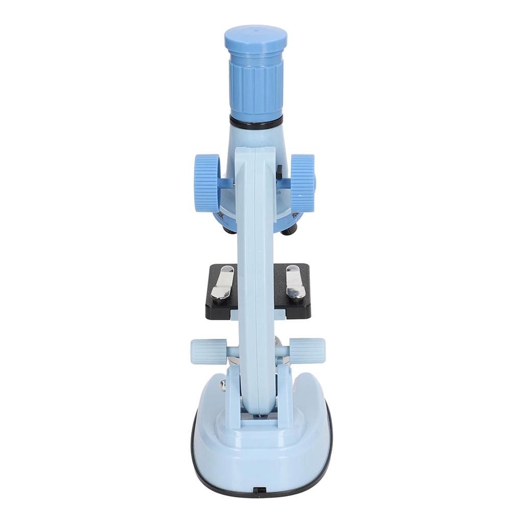 Microscope Toy Educational Biological Laboratory Tool Microscope Toy for Children Kids Blue