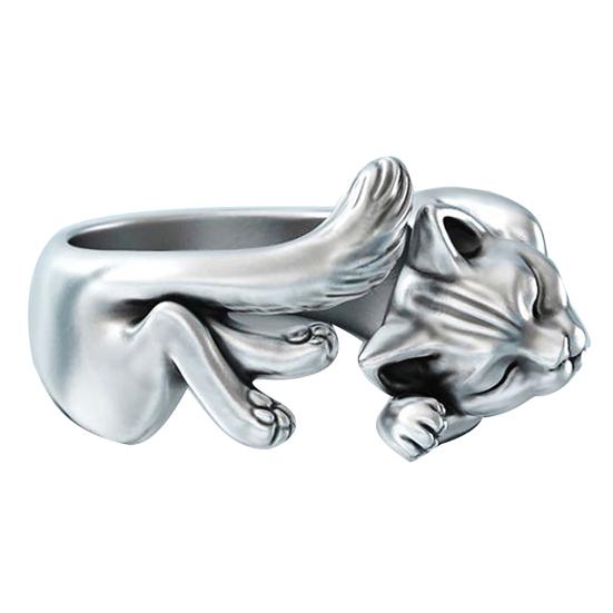 Opening Ring Vintage Jewelry Gift Anti-fade Unisex Wrap Open Ring for Party