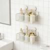 Panier de rangement mural polyvalent pour articles de salle de bain Utilisation de la méthode à ventouse Dommages offerts Assemblage