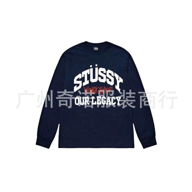 Unisex Heavyweight Cotton Long Sleeve Crewneck Sweatshirt Casual Wear Oversized Fit 300-350gsm